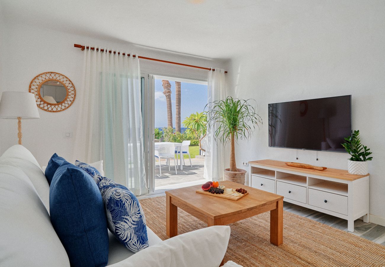 Bungalow en San Miguel de Abona - Bright oceanfront bungalow: views, garden, coastal
