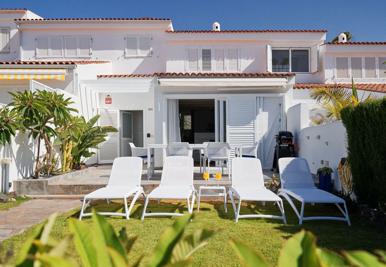 Bungalow en San Miguel de Abona - Bright oceanfront bungalow: views, garden, coastal