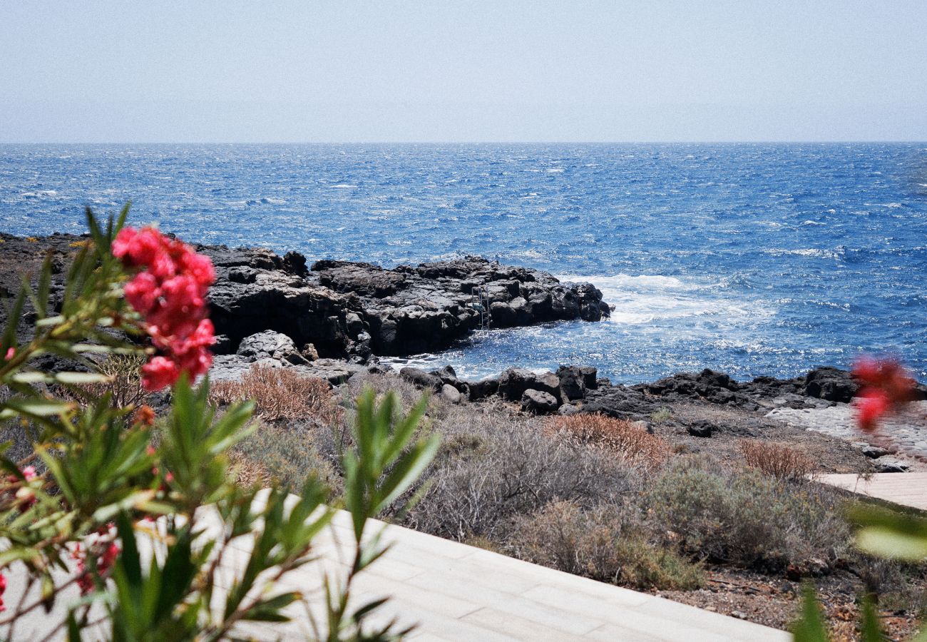 Bungalow en San Miguel de Abona - Bright oceanfront bungalow: views, garden, coastal